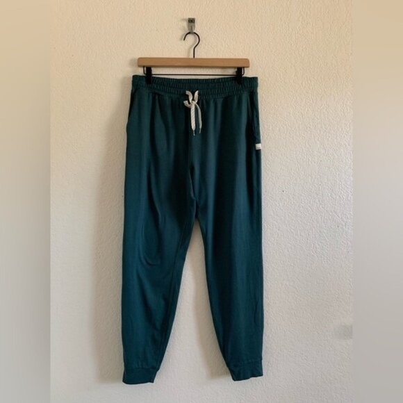 Vuori Women’s Size M Performance Jogger Pants Green Heather Athleisure Sports - Picture 1 of 12